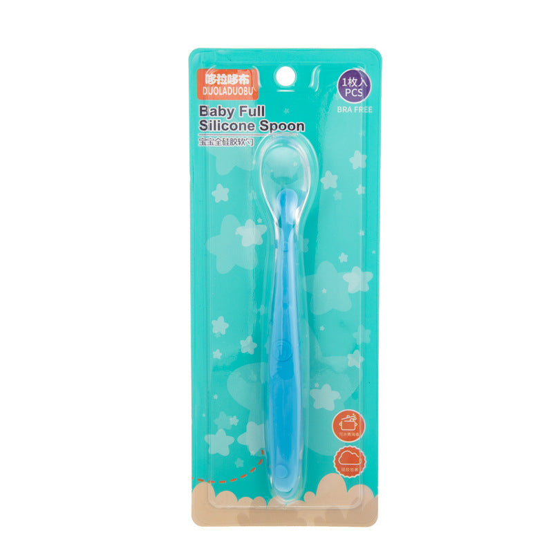 Wholesale Silicone Baby Soft Spoon